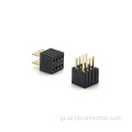 1.27mm女性ヘッダーデュアルローストレートH4.6mm